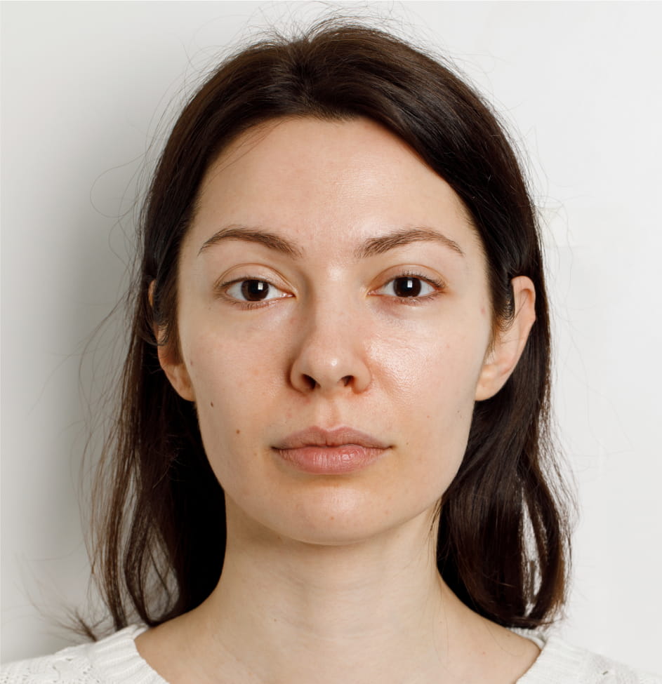 Glow Up Journey From Bare Face to Flawless Finish - Before